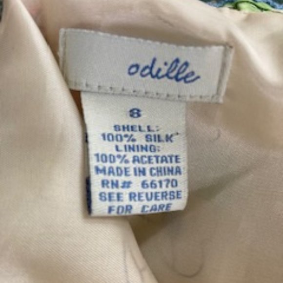 Anthropologie Odille Buttercup Silk Dress - Picture 6 of 6